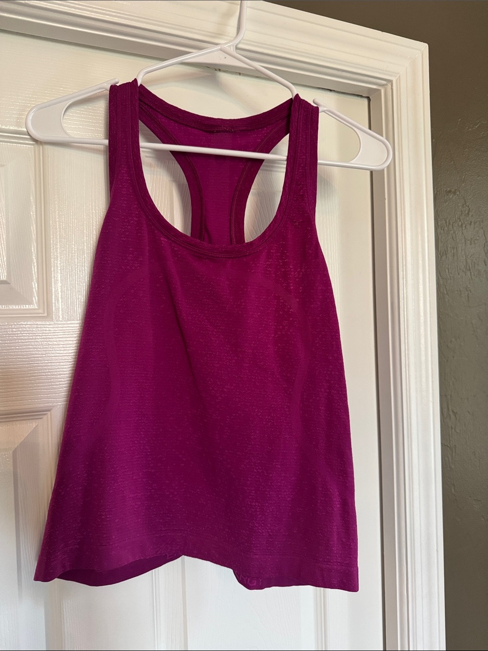lululemon athletica Deep Fuchsia Racerback Tank